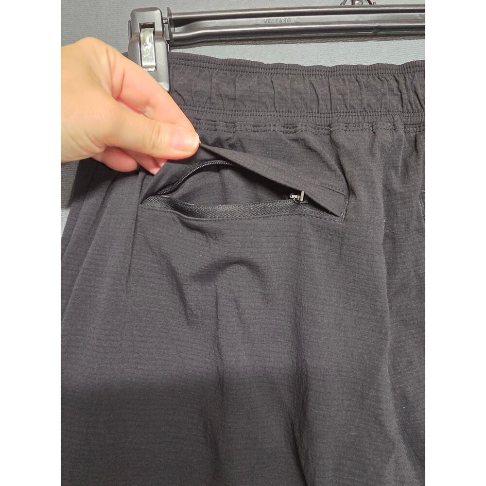 Athleta Trekkie Convertible Hike Pant Women 0 Black Nylon Stretch Ripstop Climb - Picture 6 of 13